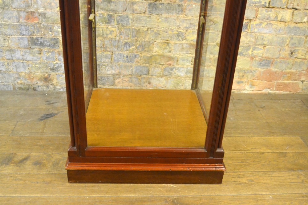 Pair of High Quality Mahogany Shop Display Cabinets View III
