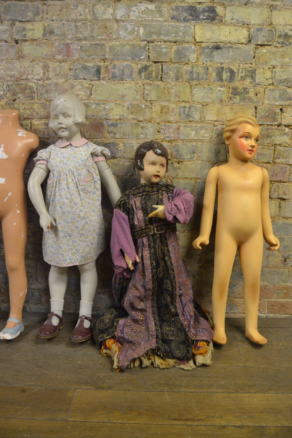 Selection of Antique Mannequins View IV