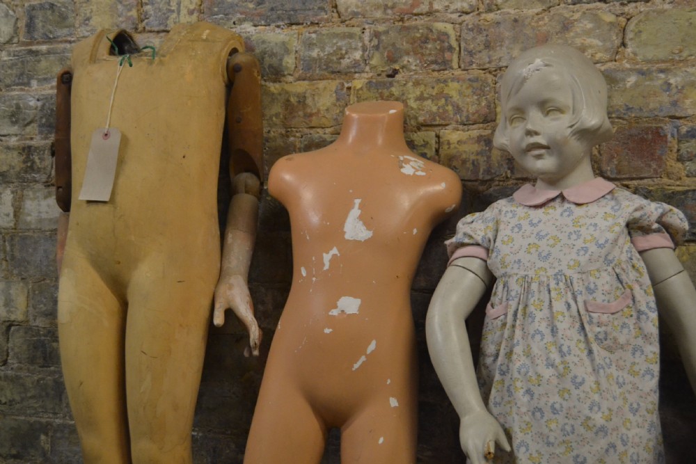 Selection of Antique Mannequins View V