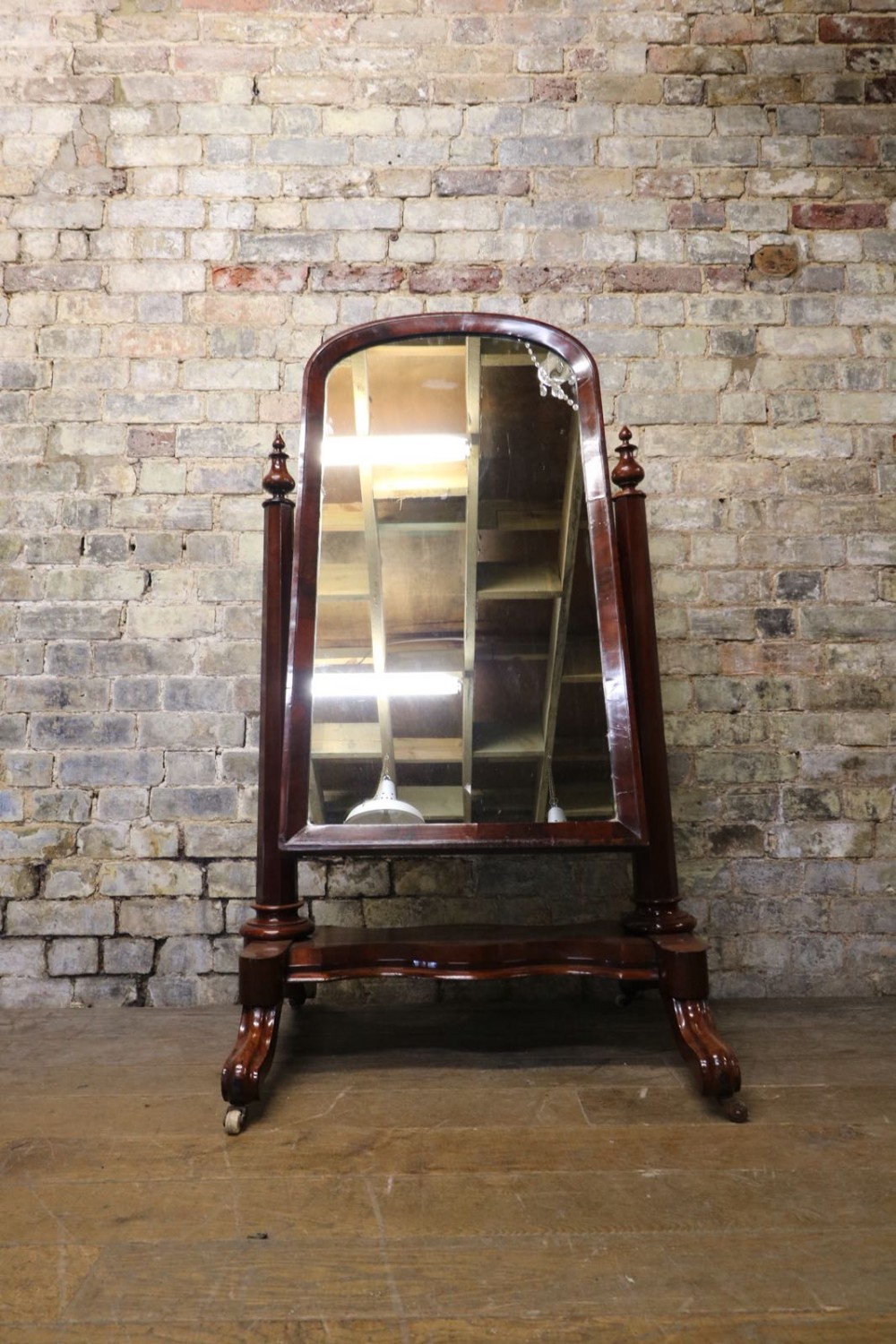 Victorian Cheval Mirror
