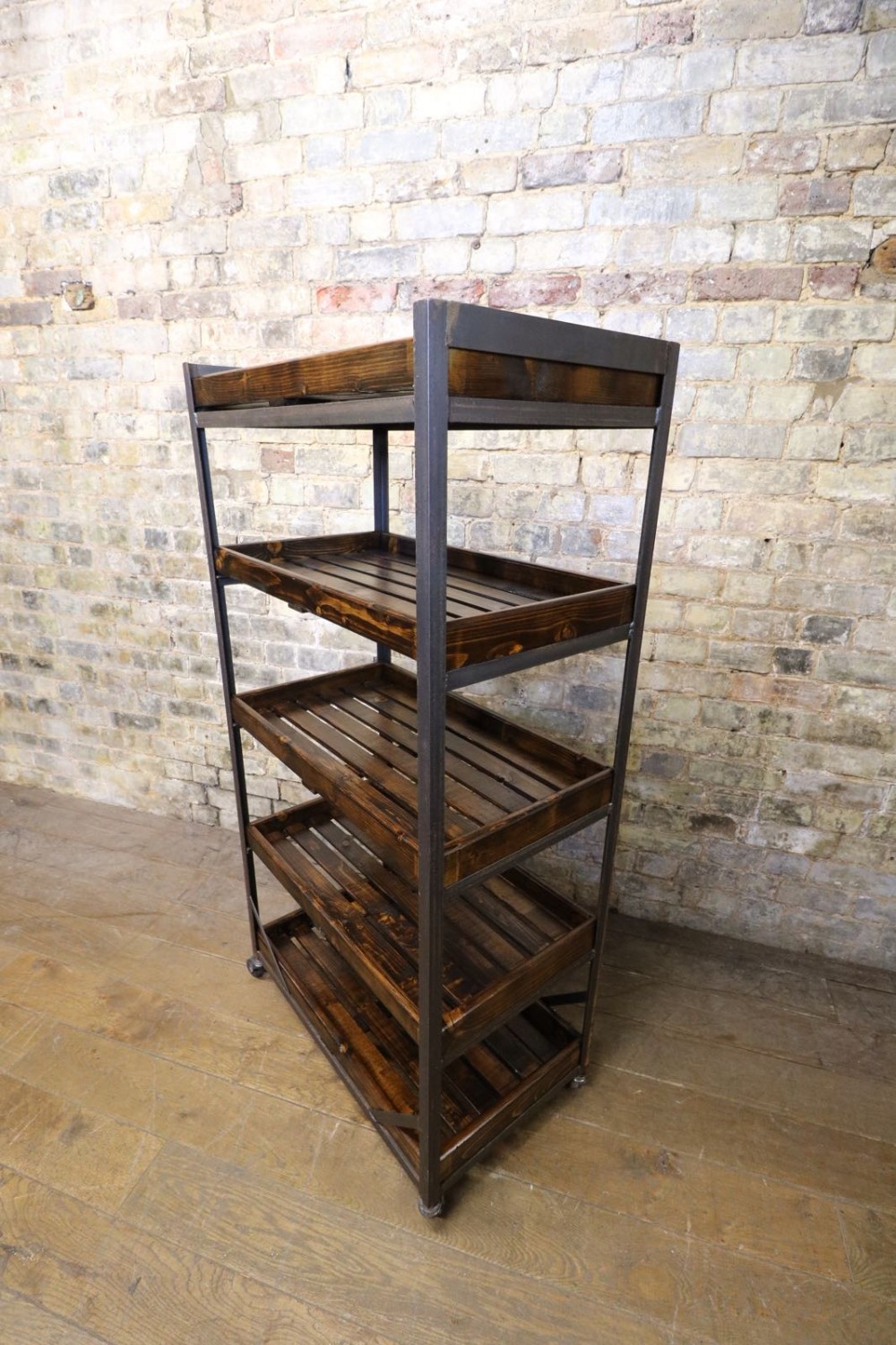 Iron and Pine Bread Trolley