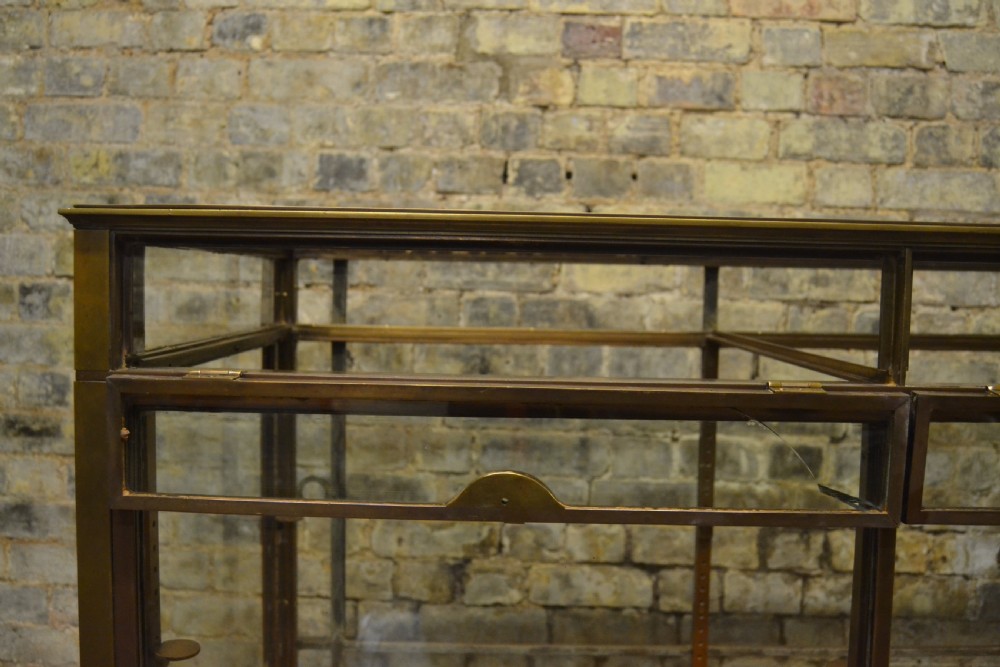 French 1910s Bronze Shop Display Counter View VIII