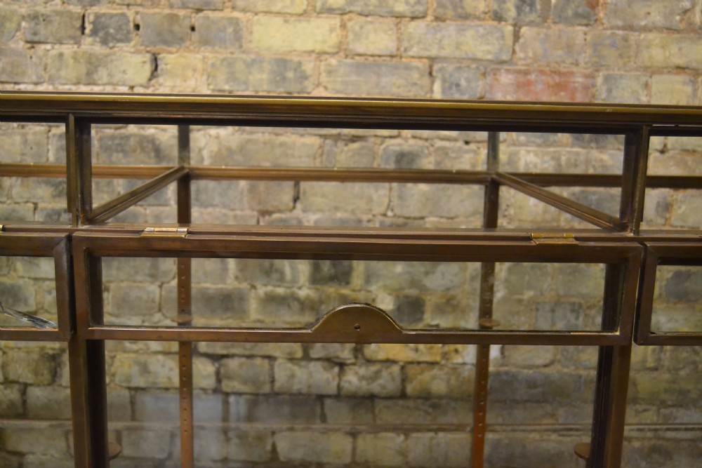 French 1910s Bronze Shop Display Counter View IX