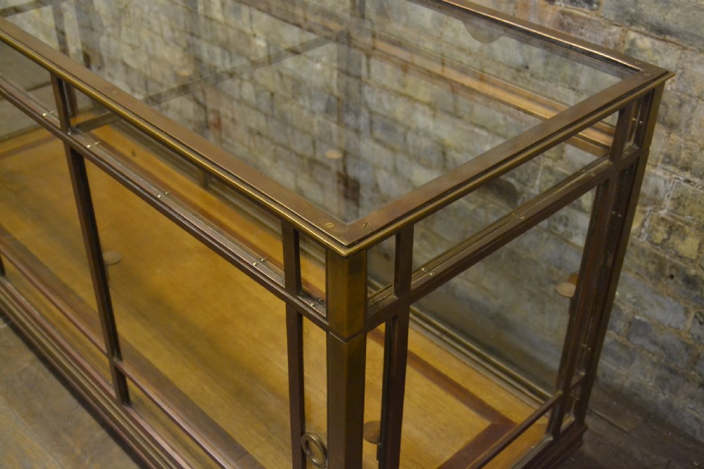 French 1910s Bronze Shop Display Counter View XV