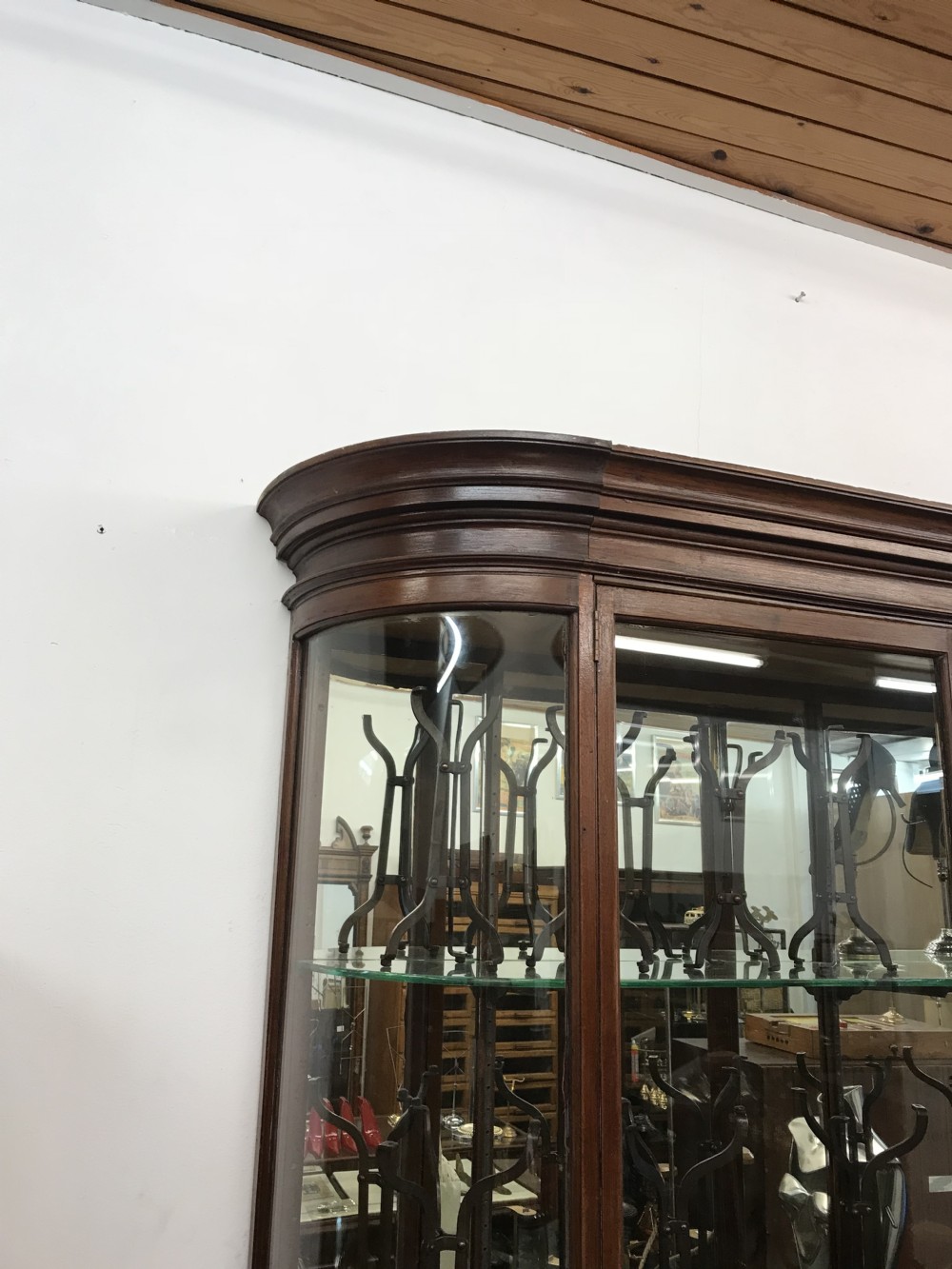 Victorian Shop Jewelry Display Cabinet  View II