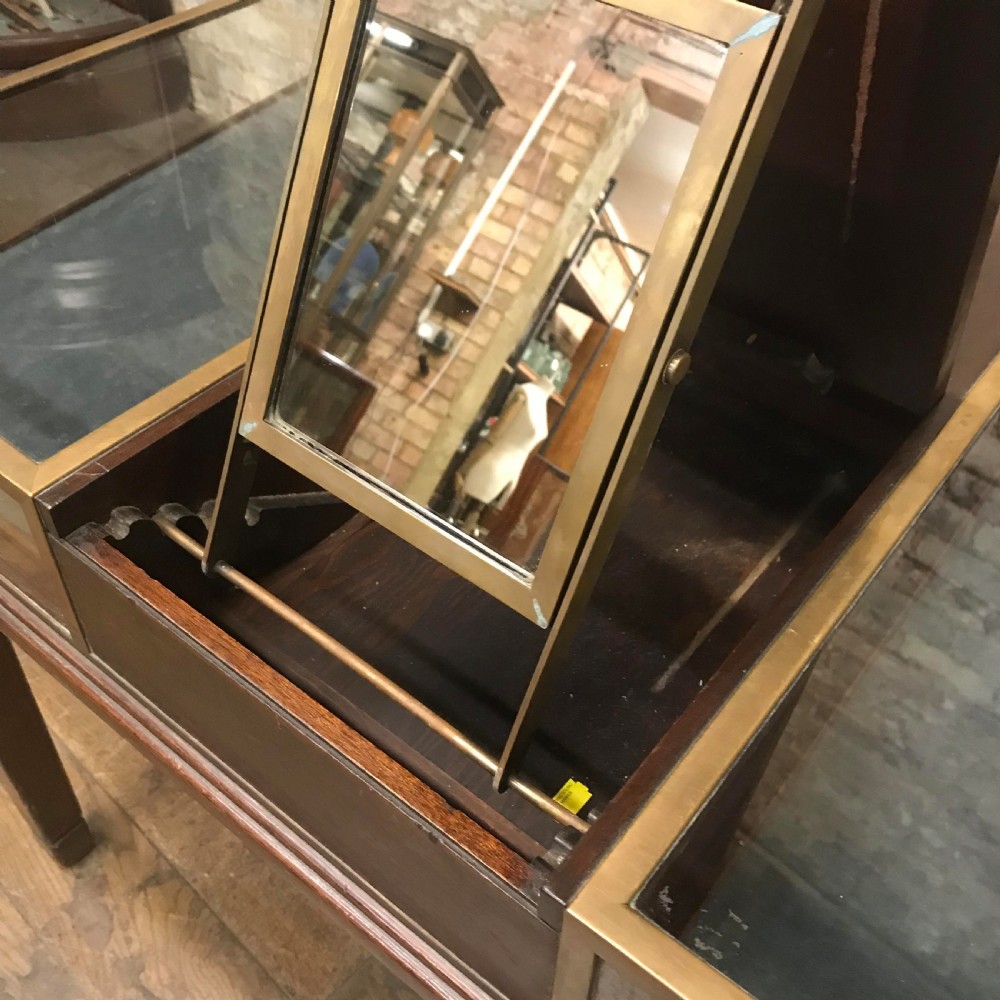 Brass Jewellery Shop Counter Cabinet on Legs View VI