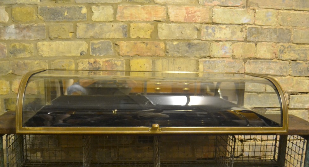 Victorian Bronze Jeweller’s Display Cabinet