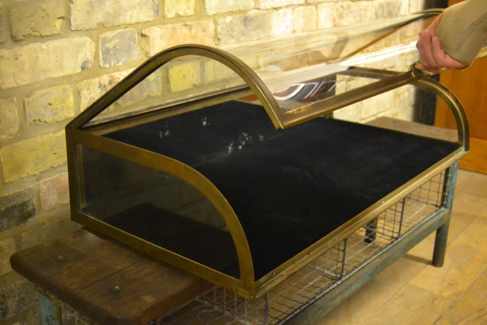 Victorian Bronze Jeweller’s Display Cabinet View V