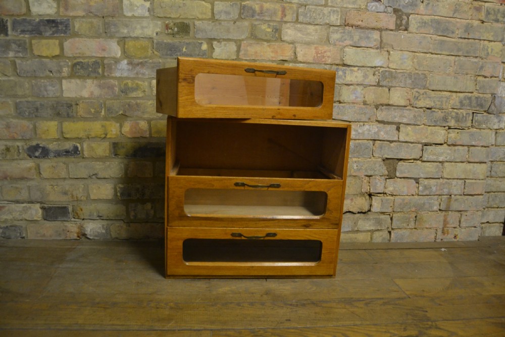 Oak Peter Pan Bodice Cabinet View III
