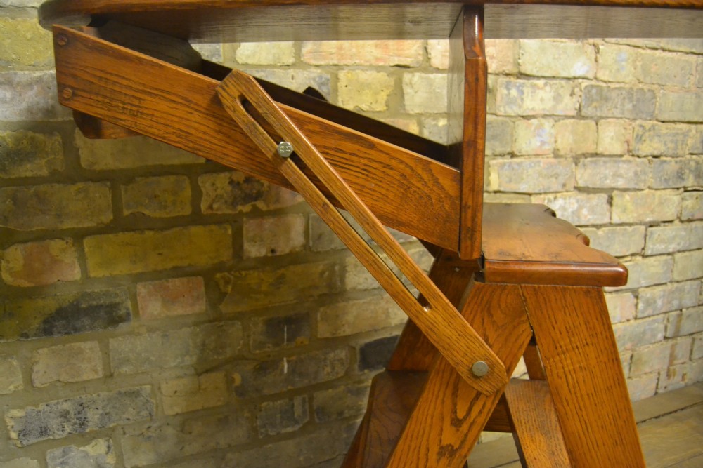 1920s Metamorphic Chair Ladder Ironing Board View III