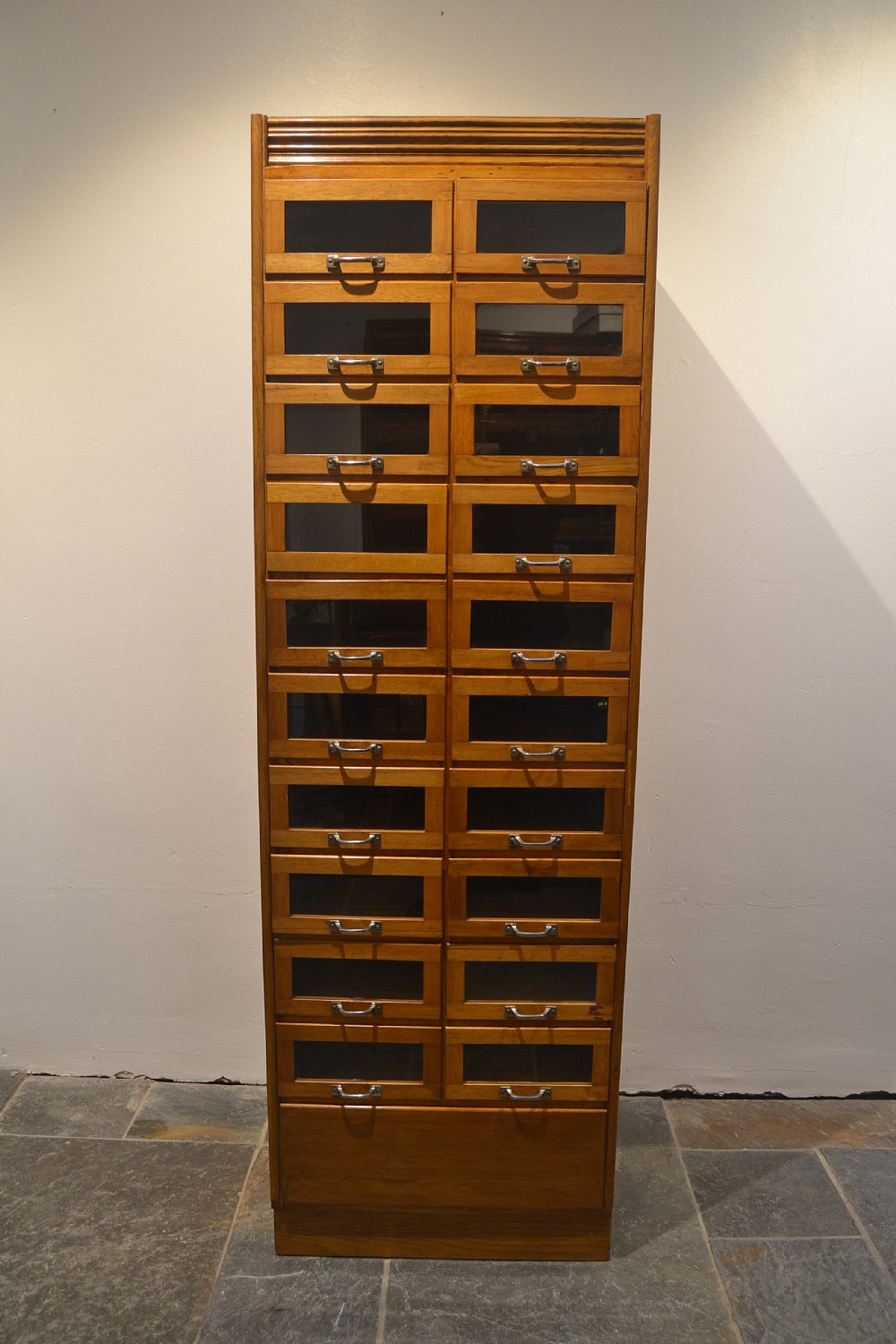 1930s Oak Haberdashery Cabinet