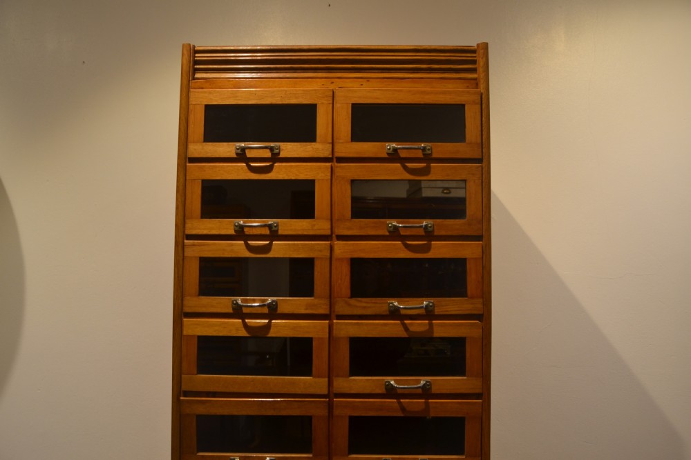 1930s Oak Haberdashery Cabinet View II