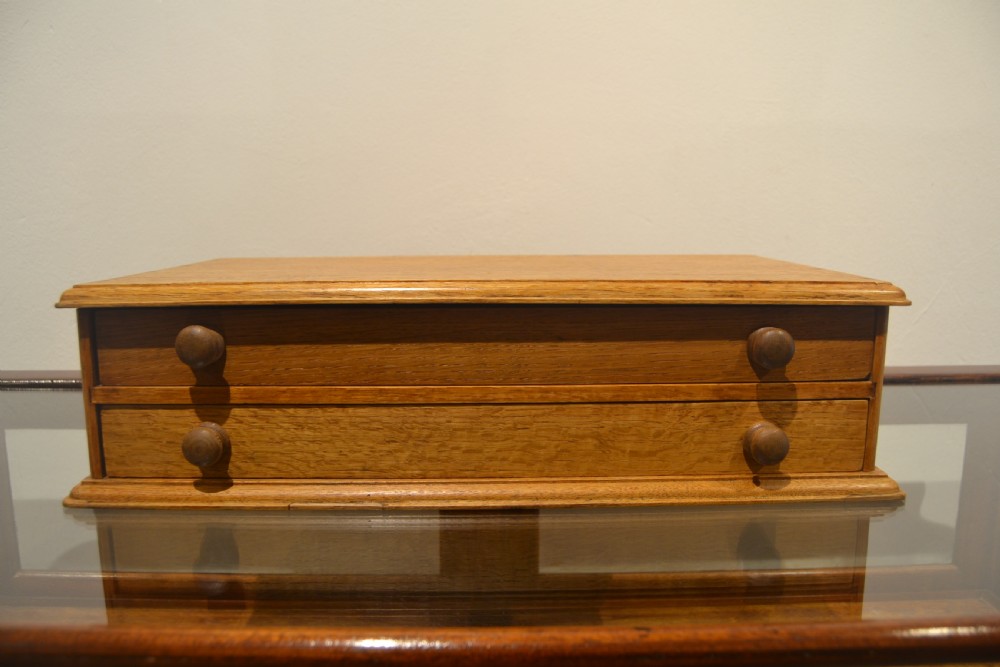 Oak Cotton Storage Box