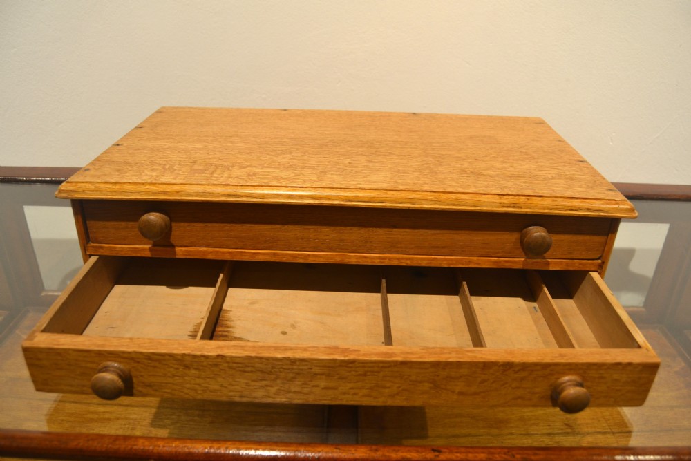 Oak Cotton Storage Box View III