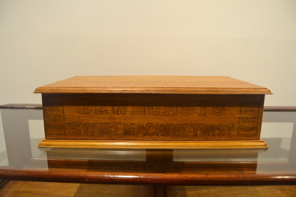 Oak Cotton Storage Box View IV
