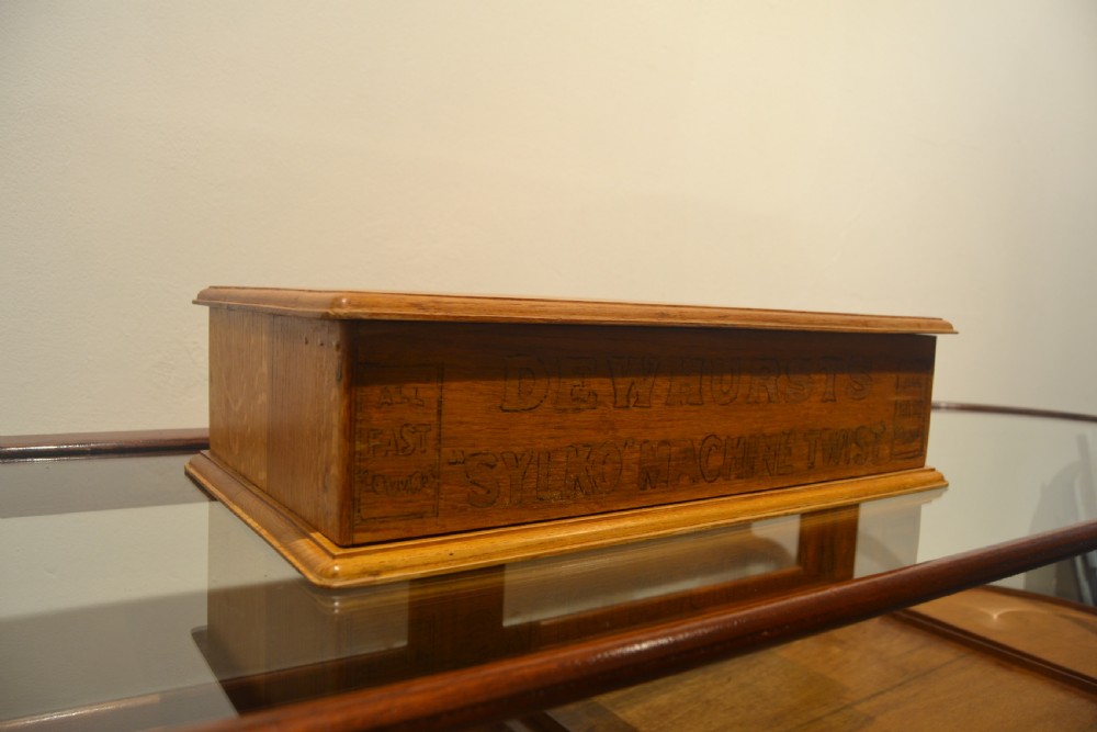 Oak Cotton Storage Box View V