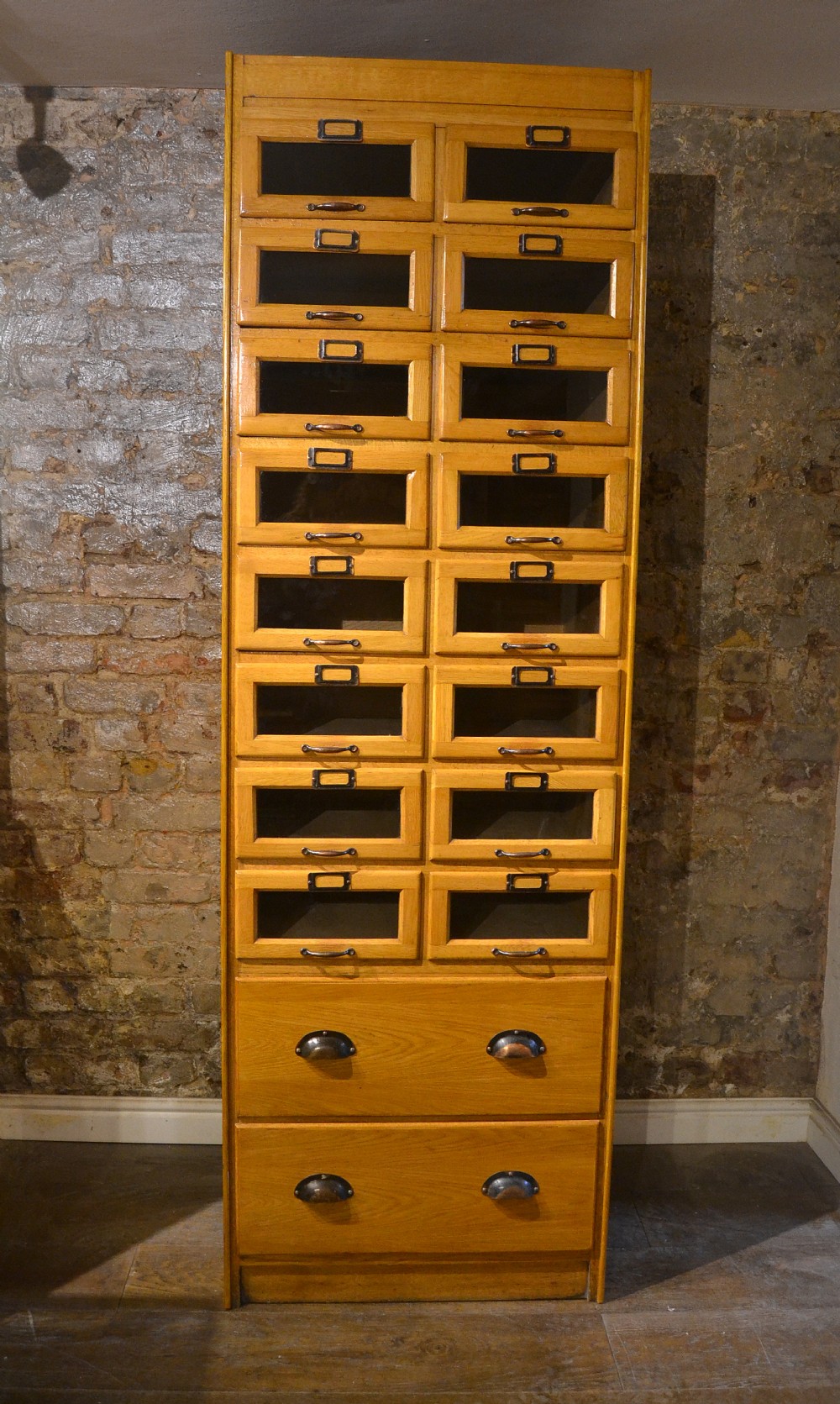 Oak Haberdashery Cabinet