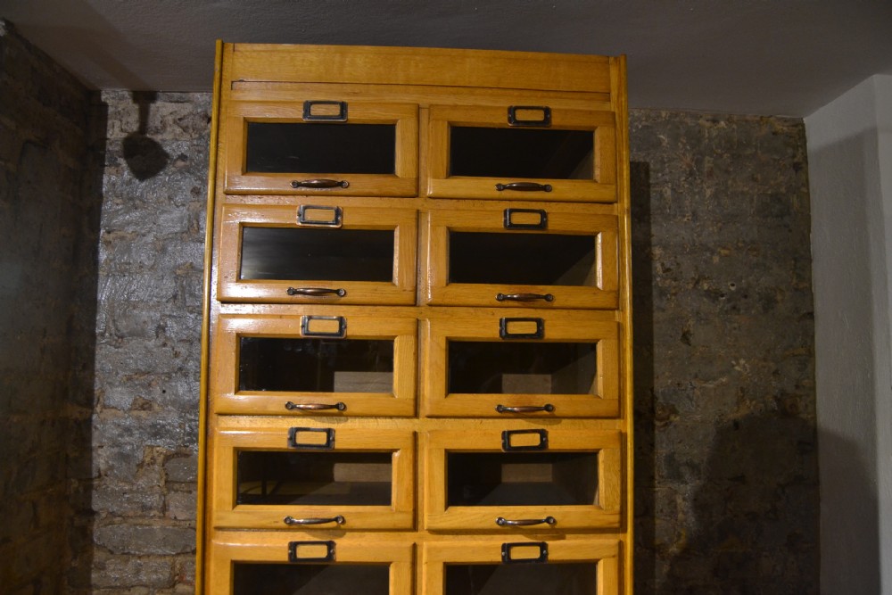 Oak Haberdashery Cabinet View IV