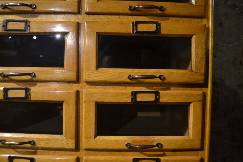 Oak Haberdashery Cabinet View VI