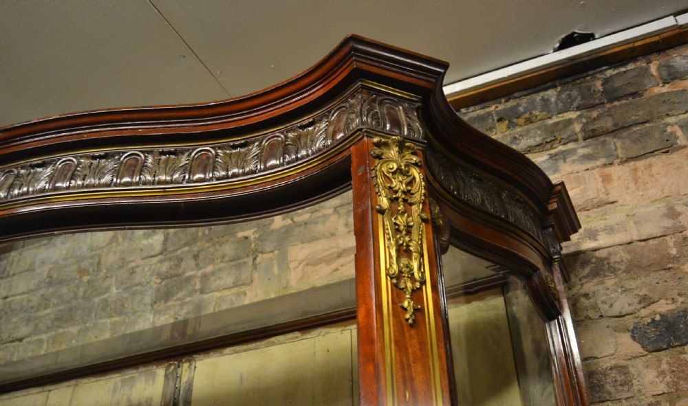 1920s Mahogany Bronze Harrods Cabinet View V