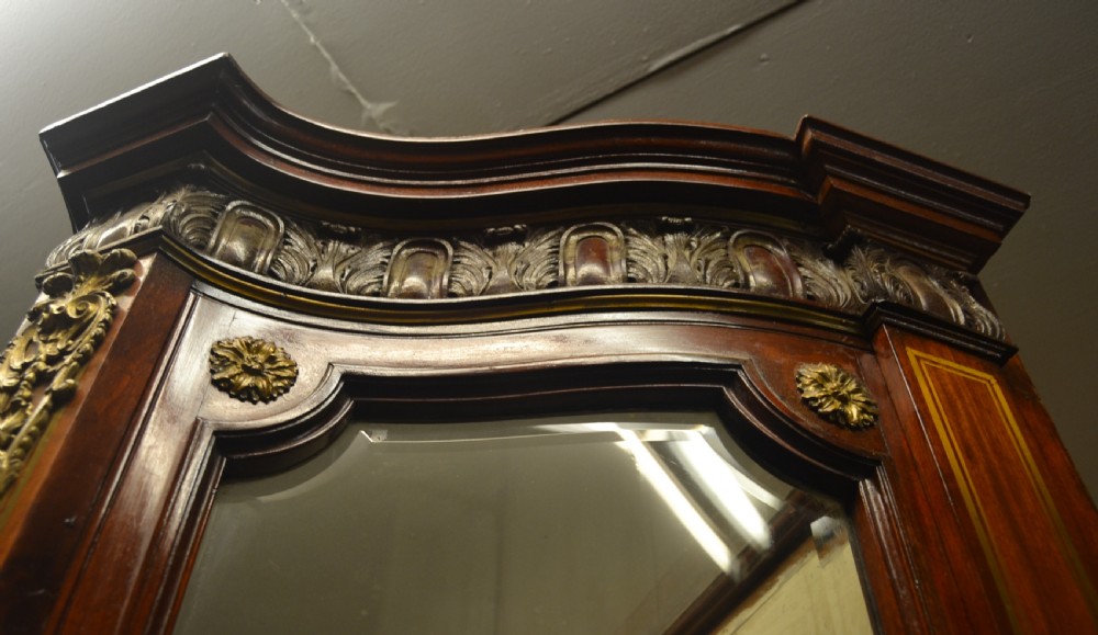 1920s Mahogany Bronze Harrods Cabinet View XII