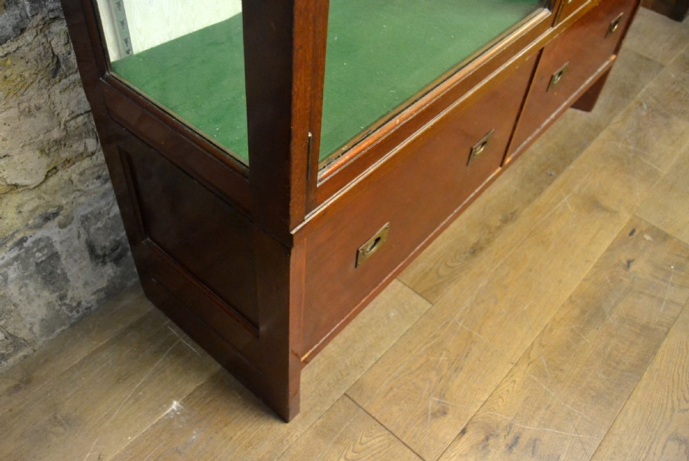 Victorian Mahogany Jewellers Cabinet View V