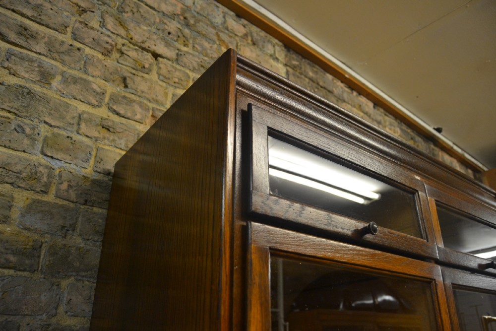 Haberdashery Drapers Wall Cabinet View II