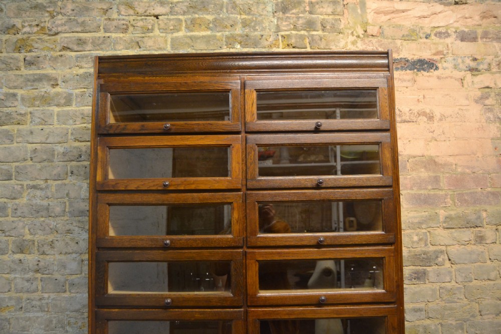 Haberdashery Drapers Wall Cabinet View IX