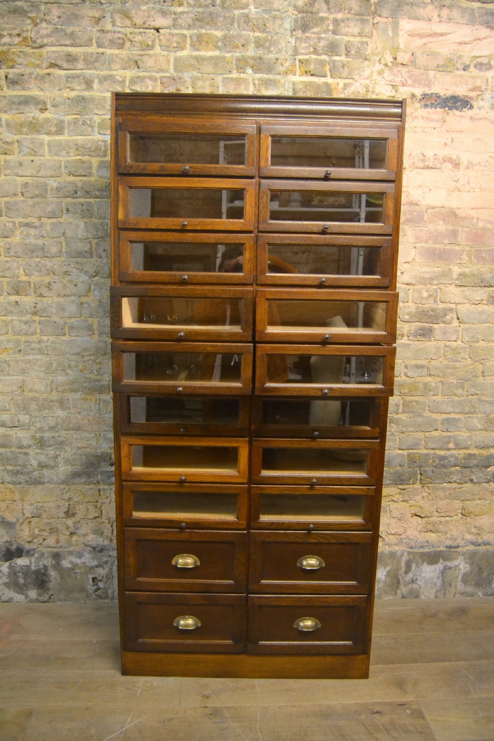 Haberdashery Drapers Wall Cabinet View X