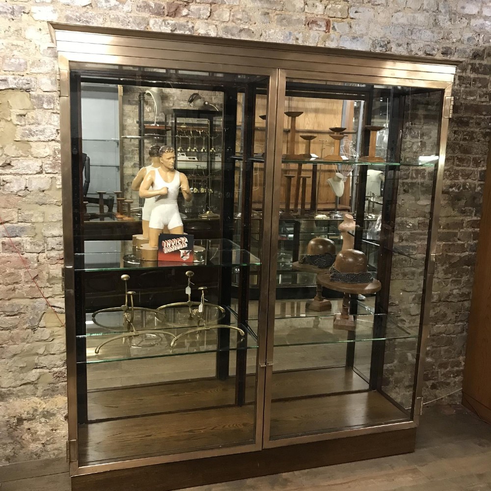 Two door Bronze V&A museum cabinet from Damian Hirst