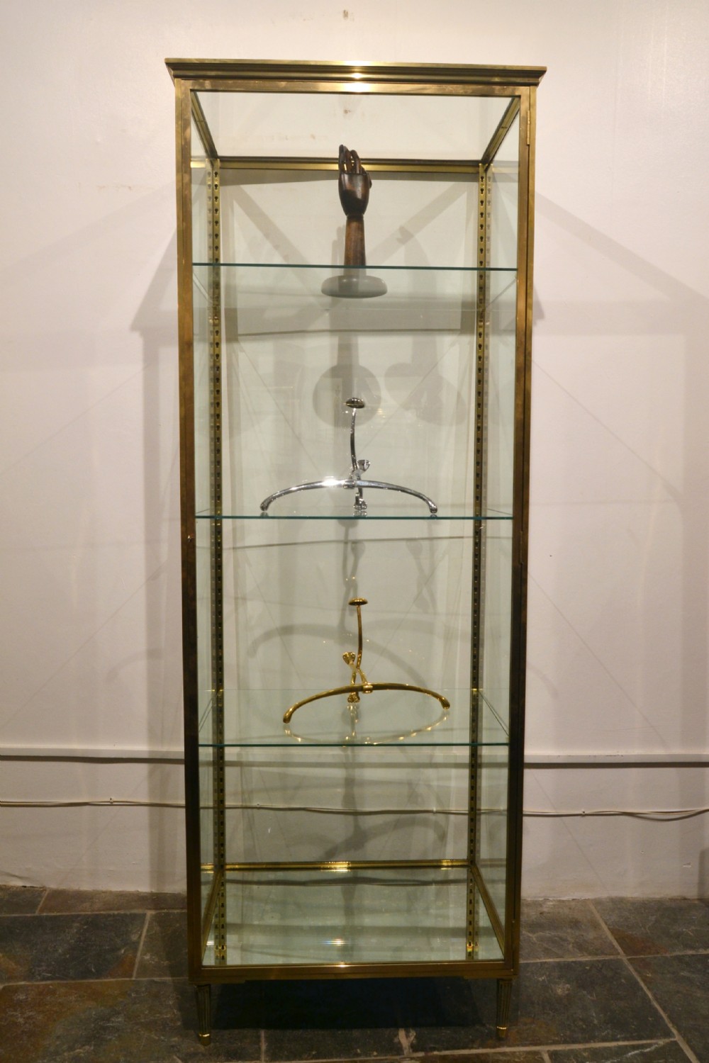 1900s French Shop Display Cabinet