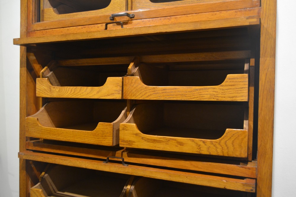1930s Flip Up Haberdashery Cabinet View III