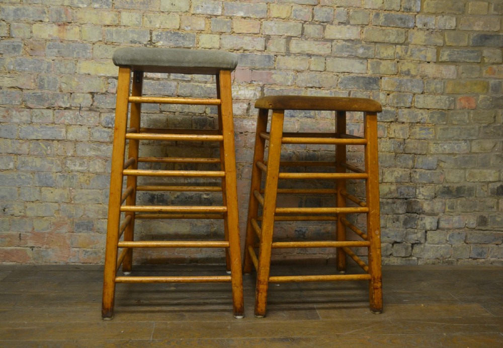 Two Vintage 1930s Gym Horses