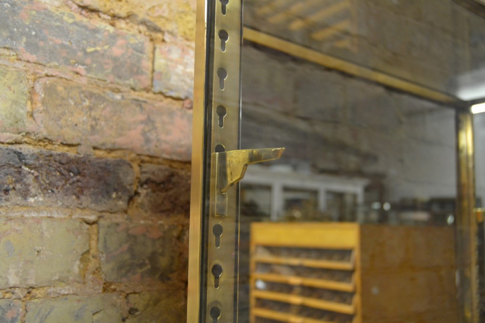 Pair of 1920s Bronze Jewellery Display Cabinets View V