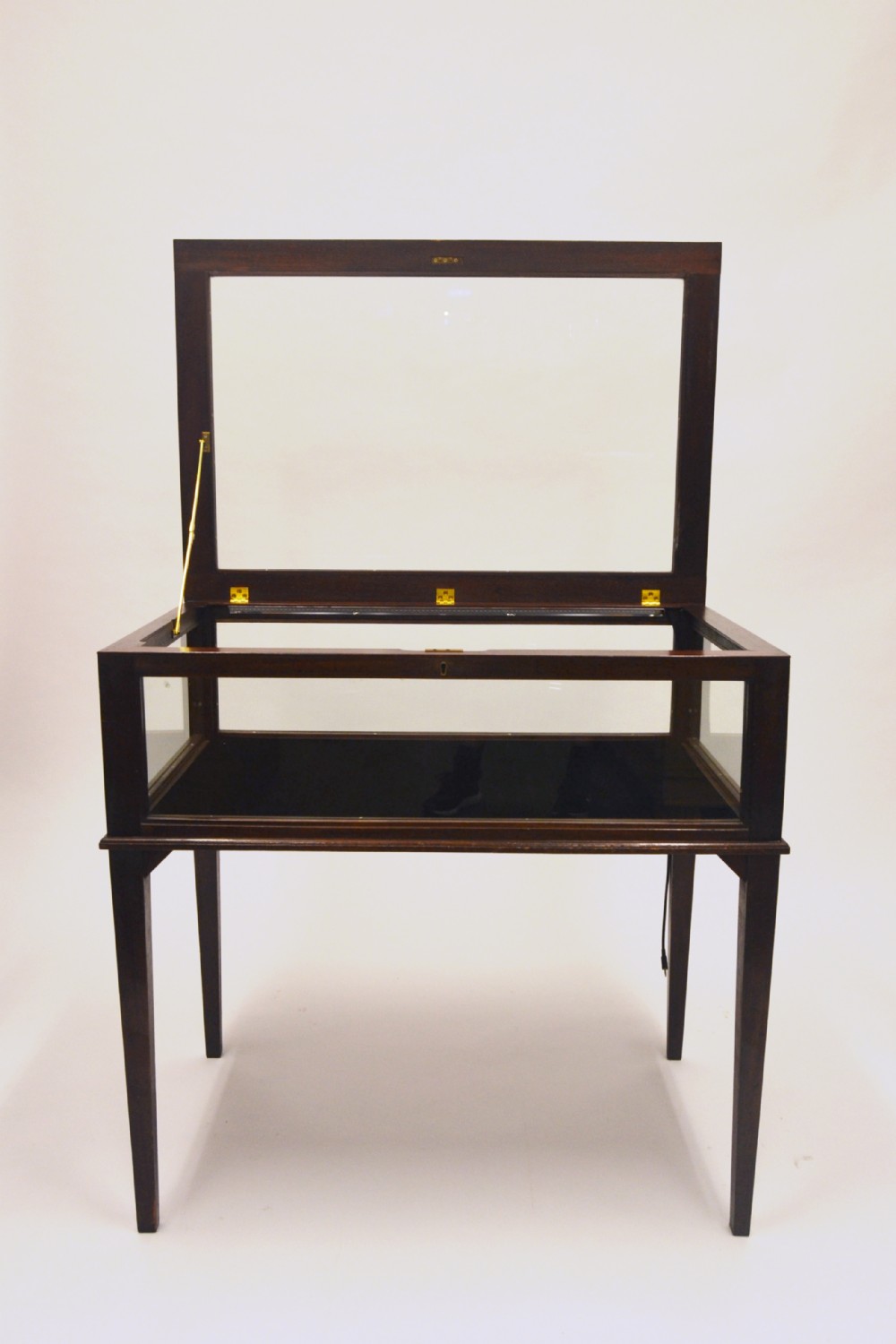 1930s Mahogany Jewellery Display Cabinet