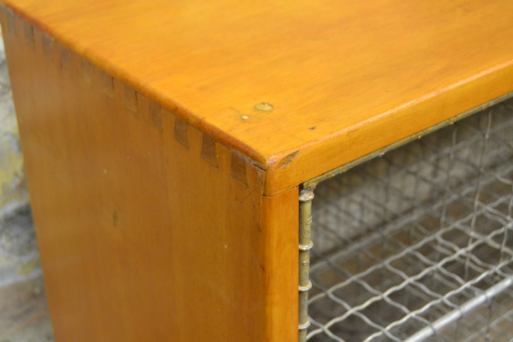 Wooden Shoe Bench View IV