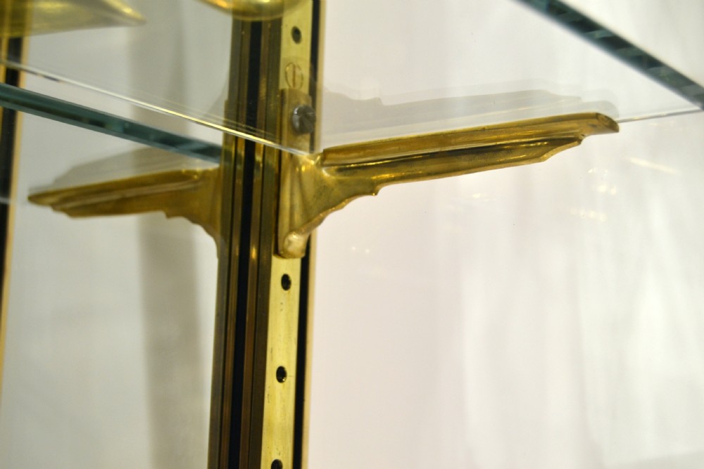 1920 Brass Wall Cabinet View IV