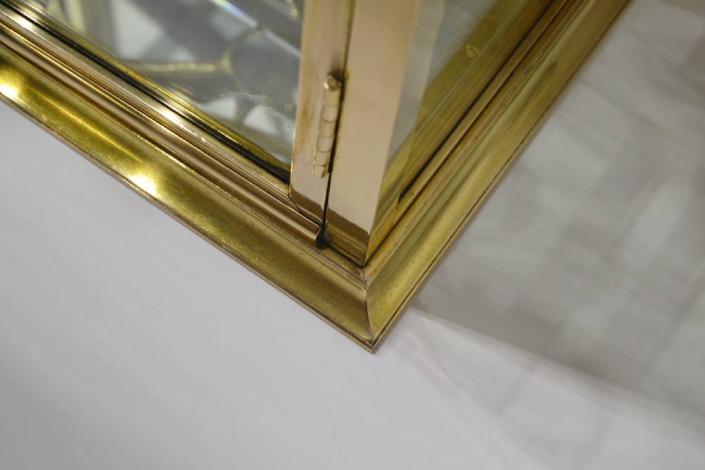 1920 Brass Wall Cabinet View V
