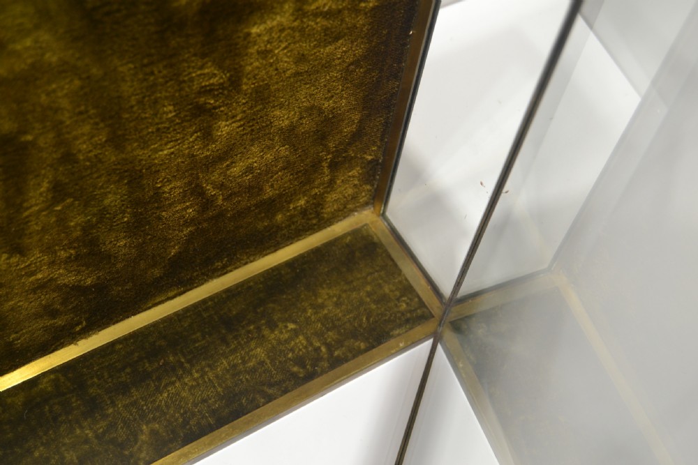 Small Brass Wall Cabinet View VII