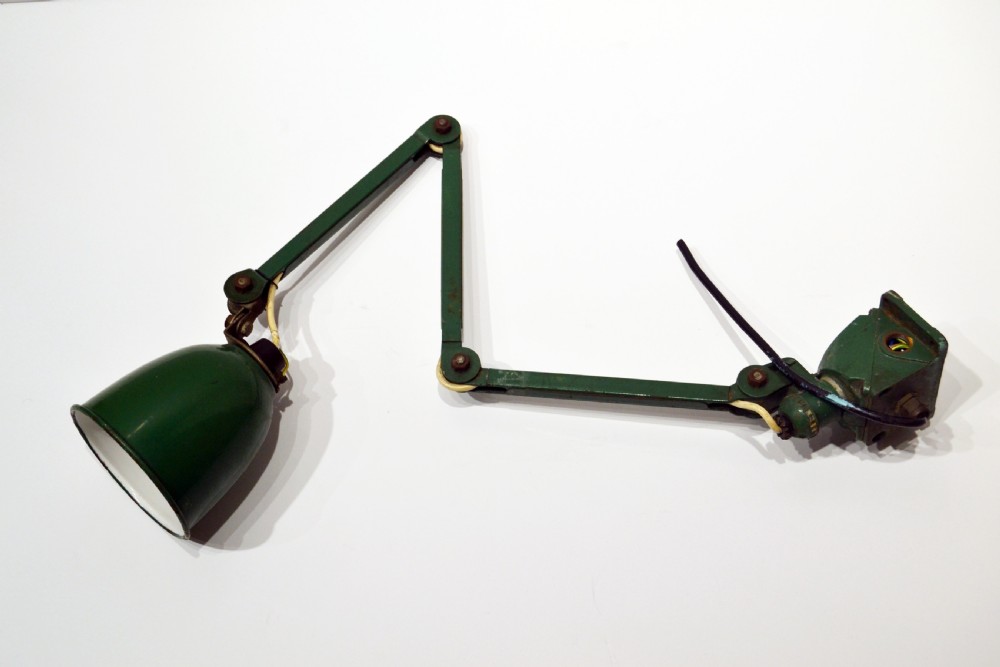 Extendable 1920s Factory Light