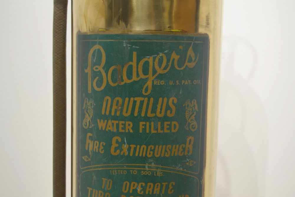 Badgers American Fire Extinguisher View II