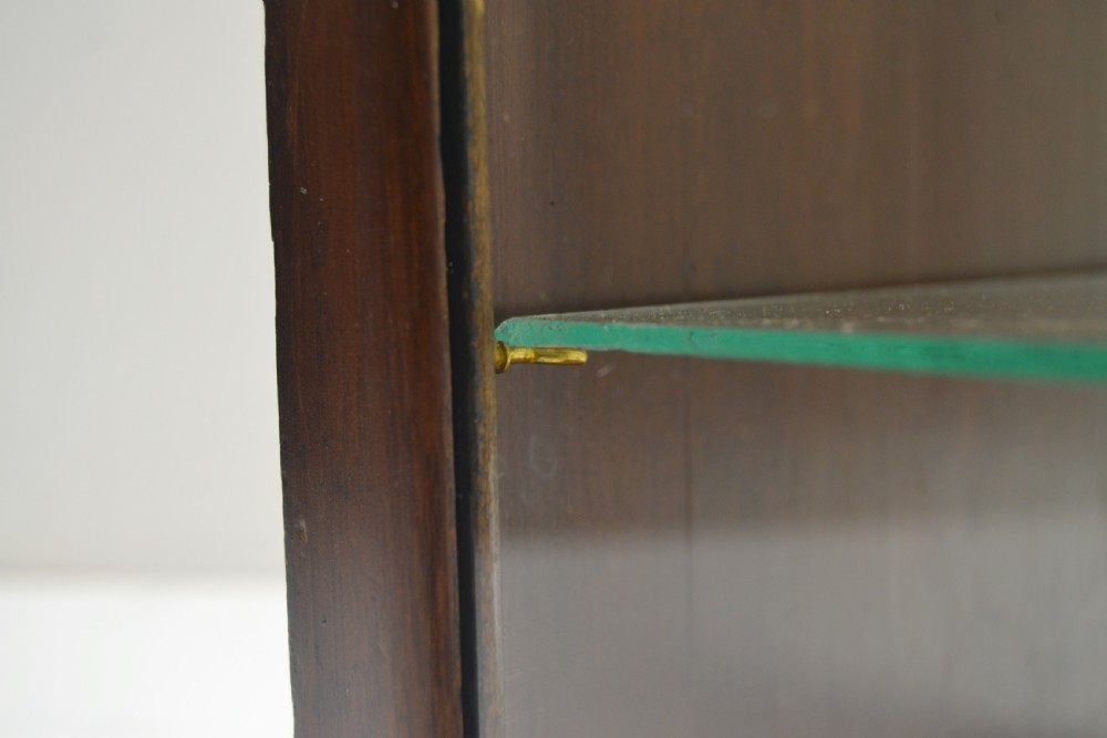 Small Mahogany Counter Top Cabinet View V