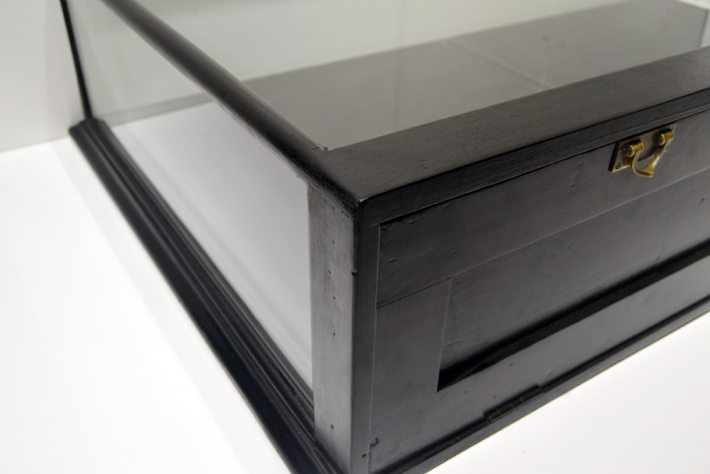 Ebonised Jeweller's Display Cabinet View IV