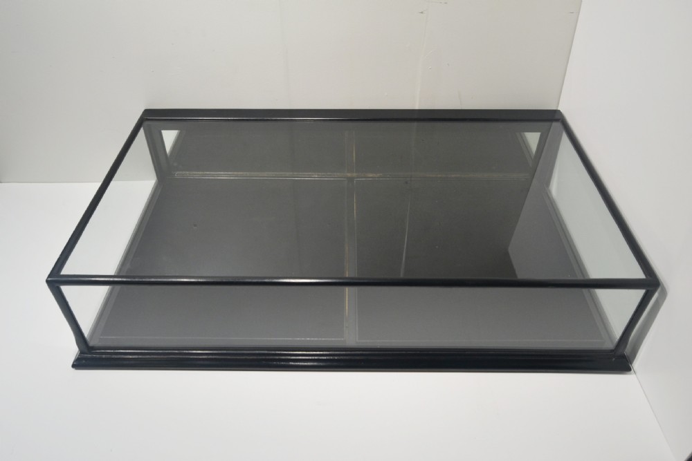 Ebonised Jeweller's Display Cabinet