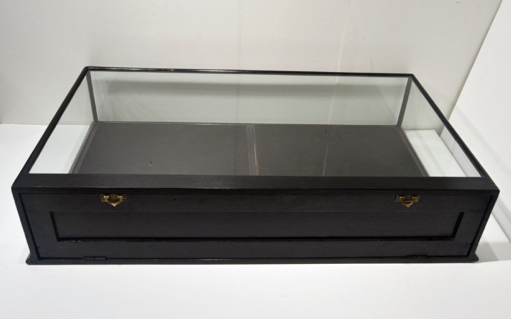 Ebonised Jeweller's Display Cabinet View VI