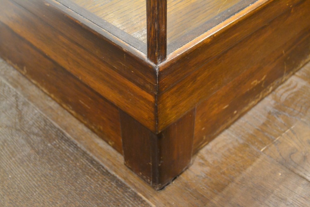 1920s Oak Display Counter View IV