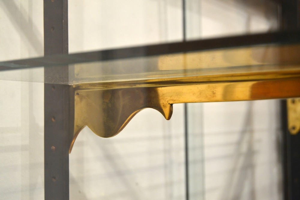 1920s Oak Display Counter View V