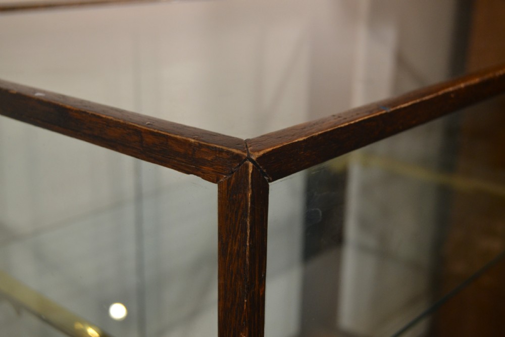 1920s Oak Display Counter View VI