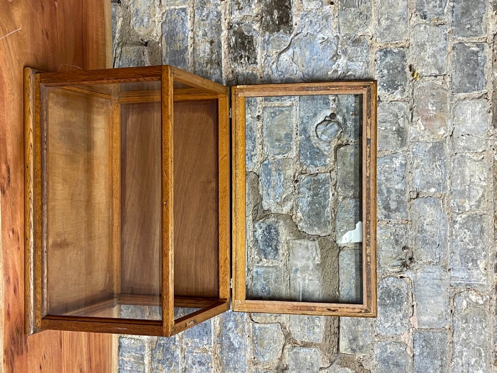 Counter Top Wooden Flip Display Cabinet View III