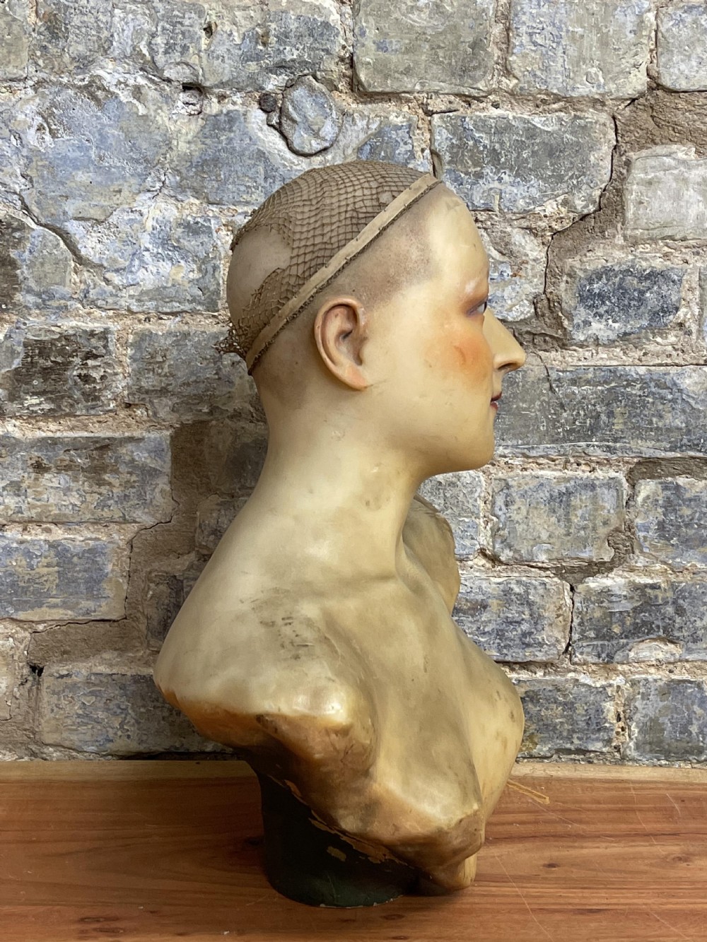 Rare 1920s Wax Mannequin